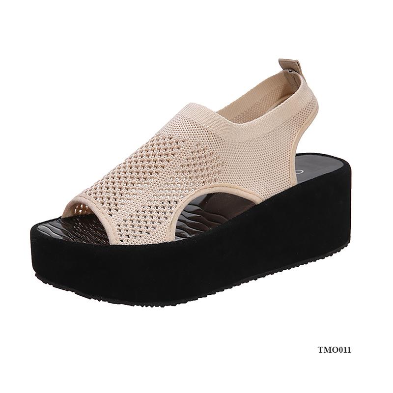Sandal đế xuồng cao 6cm thời trang trẻ trung, phong cách Hàn Quốc TMO011 (Quai Hậu) 7