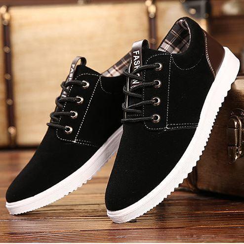 Product Introduction of Kasut Lelaki, Trend Musim Luruh, Sneaker Bernafas, Fesyen, Gaya Korea, Serba guna, Kasut Kasual, Sesuai untuk Memandu dan Perniagaan, Rekaan Bertali 3