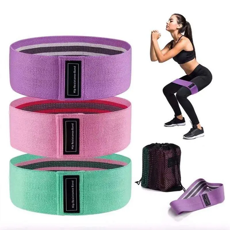 Dây Kháng Lực, Thể Dục Mới, Dây Kháng Lực Ngồi Xổm, Nâng Hông, Dây Kéo Tập Thể Dục, Đai Tập Luyện Co Giãn Yoga