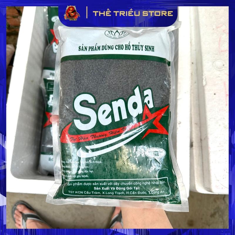 Phân Nền Thủy Sinh SENDA ( Bao 2Kg ) - Phân Nền Sản Xuất Bằng Công Nghệ Nhật Bản Cho Bể Cá Cảnh, Bể Thủy Sinh
