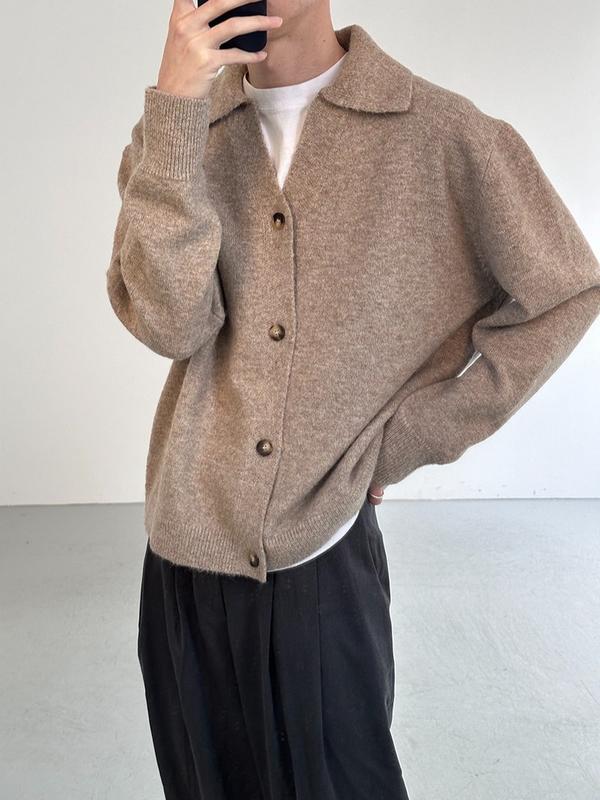 Áo Khoác Cardigan Cổ Bẻ Chất Len Lông Thỏ Cao Cấp Mỏng Mềm Mại Phong Cách Hàn Quốc Top Voi