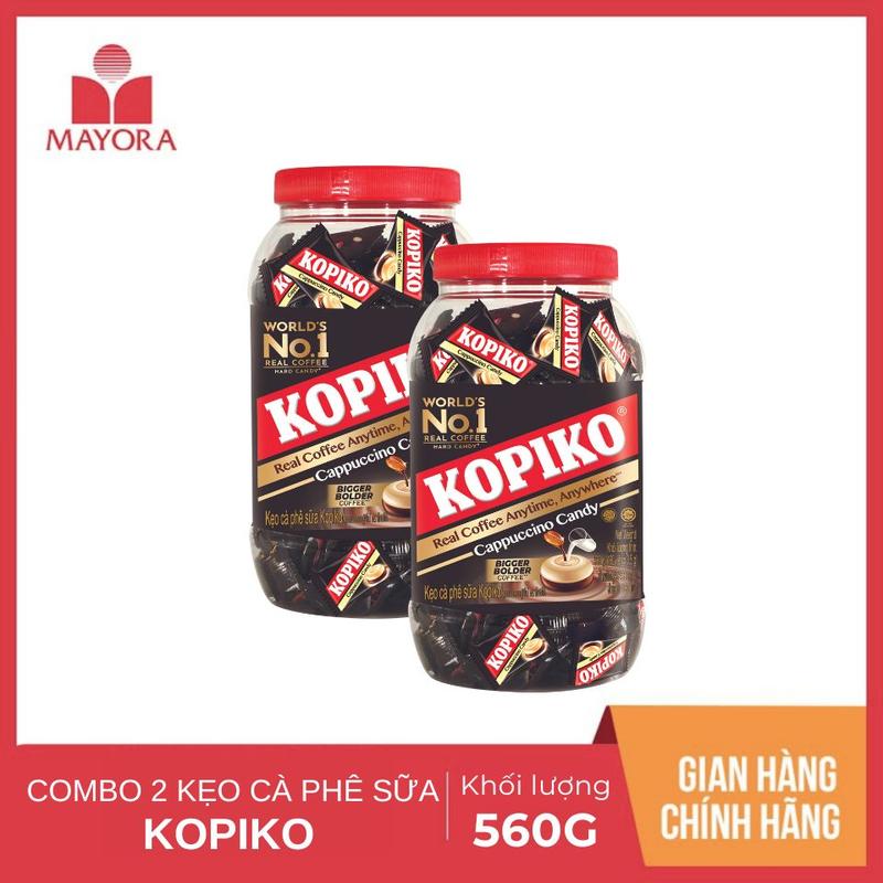 Combo 2 KẸO CÀ PHÊ SỮA KOPIKO 560G