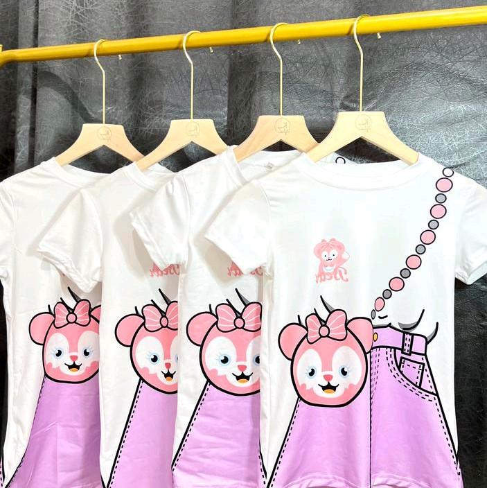 midi dress kartun anak Santai 4