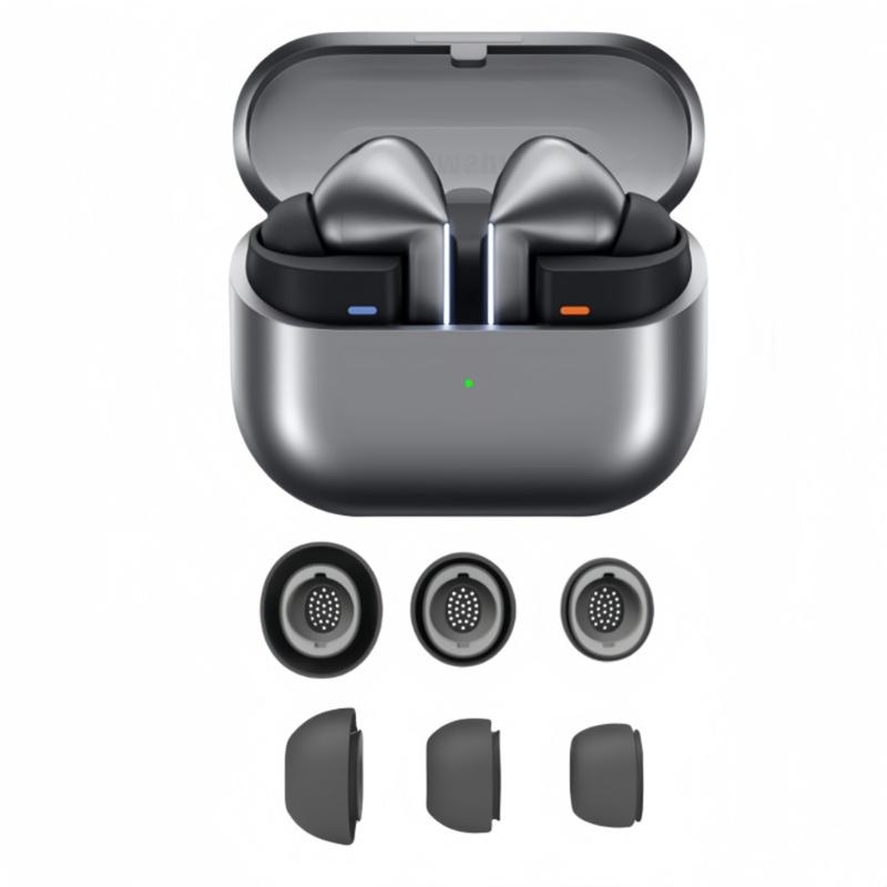 Enhances Sound Isolation Ear Tips Ear Plug for Samsung Buds 3Pro Fit Silicone Eartips Comfort Fit Ear Tips Replacement 0
