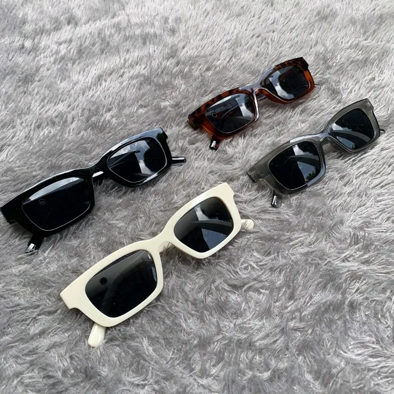 kacamata klasik persegi kacamata Jennie blackpink kacamata sunglasses Korean fashion Perempuan Laki-laki