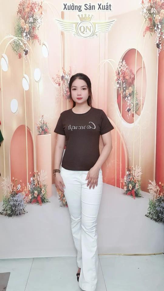 Product Introduction of Áo Thun Nữ. QN.161 Fom Carotop. Cotton Thái Co Giãn Bốn Chiều.Mềm Mịn Mát.Thấm Hút Mồ hôi ạ Cổ Tròn Women 14