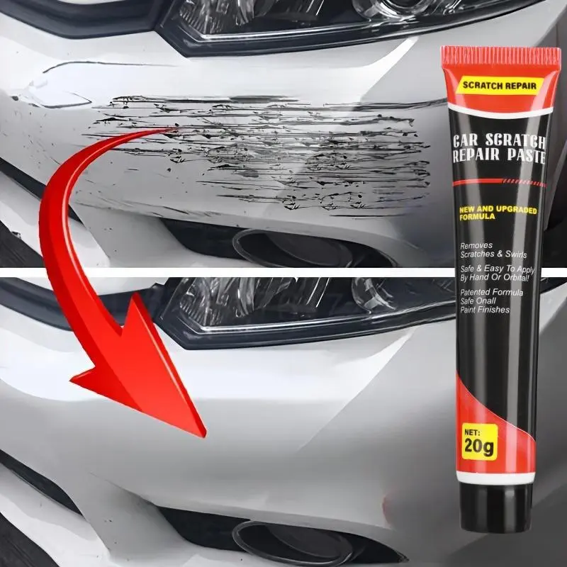 Car Scratch Repair Paste, Car Scratch Repair Paint, Professional Car Scratch Removal Polishing Wax, Car Paint Care Product for Deep Scratch Repair, Car Scratch Remover, Car Paint Waxing, Car Detailing Kit 2