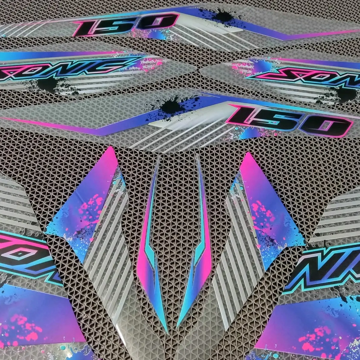 STRIPING TRANSPARAN HONDA SONIC 150 LEMBAYUNG