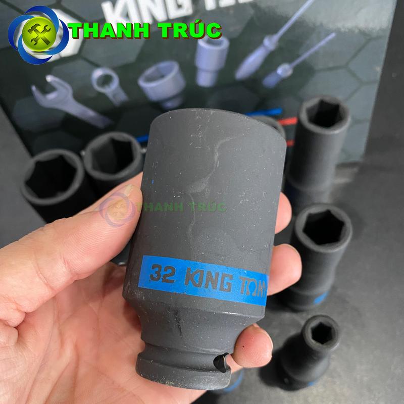 Tuýp đen dài Kingtony 4435xx loại 1/2 6 cạnh có size 8-32mm 5