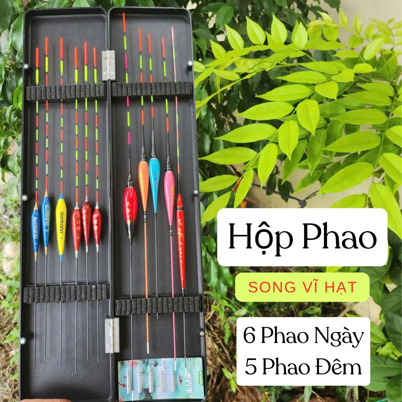 Hộp phao câu cá đa năng ngày đêm