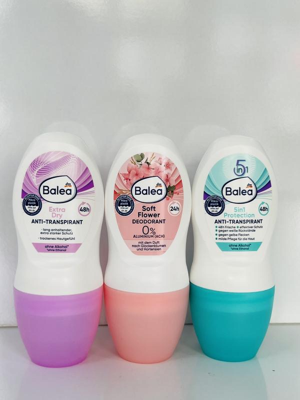 Thanh lăn hỗ trợ giảm mùi và mồ hôi vùng da dưới cánh tay 50ml nội địa Đức, hương trái cây thanh mát dịu nhẹ. 6