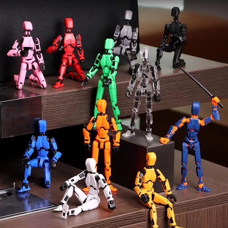 Lucky 13 Kit Mô Hình Đồ Chơi Robot Figure DUMMY 13 in 3D Khớp Linh Hoạt - SIÊU HOT