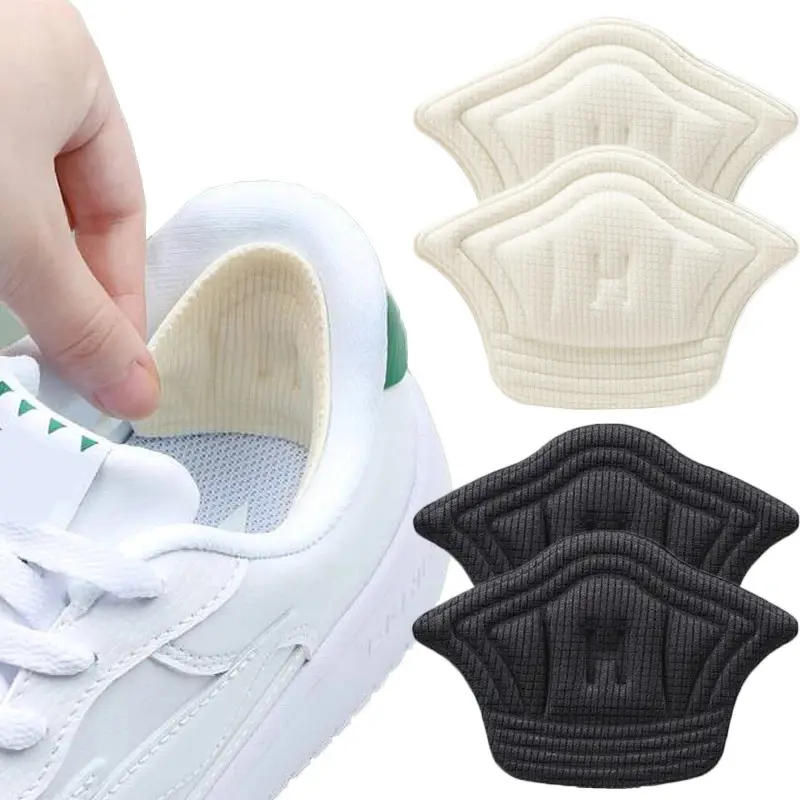 Insoles Patch, 2pcs, Pad Tumit, untuk Kasut Sukan, Melegakan Sakit, Antiwear, Pelindung Pad Kaki, Pelekat Belakang