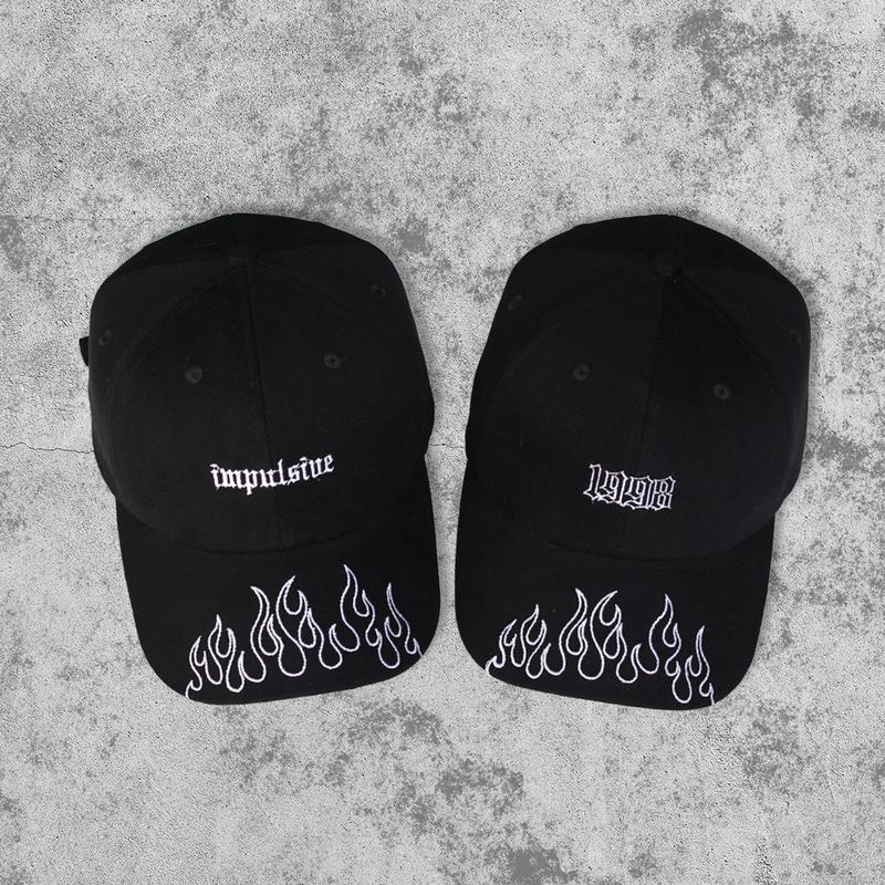 Product Introduction of Topi bordir topi baseball topi flame topi bordir api Topi Bisbol Caps 12