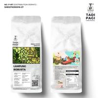 Gambar Robusta Lampung Roast Bean Coffee Kopi Biji Matang 500 gram - BEANS dari Tadi Pagi Coffee Roastery Kota Depok 3 Tokopedia