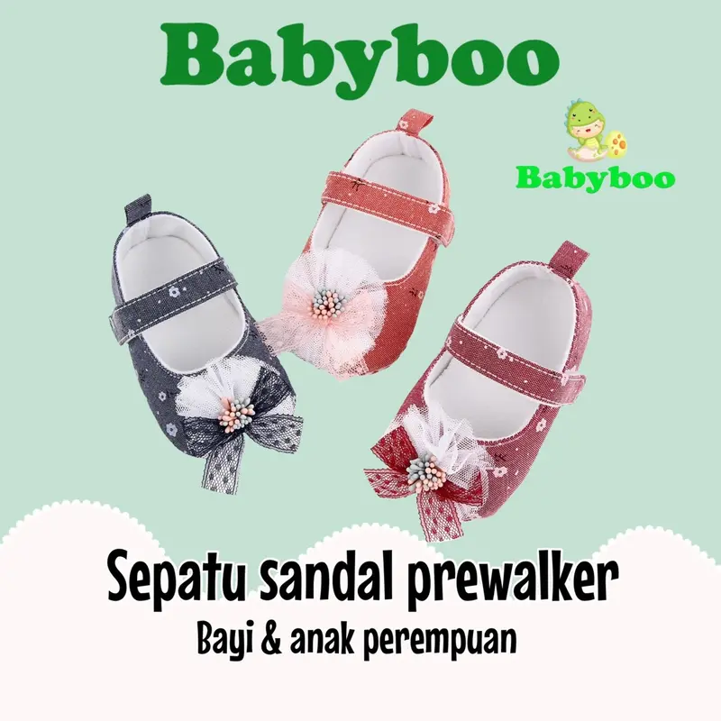 Sepatu/Sandal Bayi Import Prewalker Shoes Anak Perempuan 0