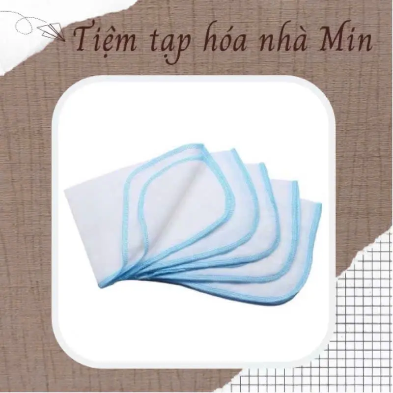 Khăn xô 2 lớp đậy nắp hũ kombucha, milk kefir, water kefir, khăn em bé, đồ dùng sơ sinh cho bé.