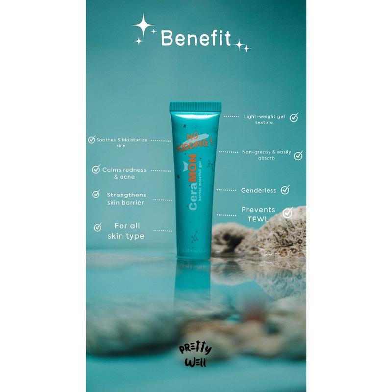 READY! CERAMON PRETTYWELL 50ML MOISTURIZER PRETTYWELL CERAMON FULL SIZE PELEMBAB WAJAH MURAH REFILL 100ML MOISTURIZER CERAMON 5