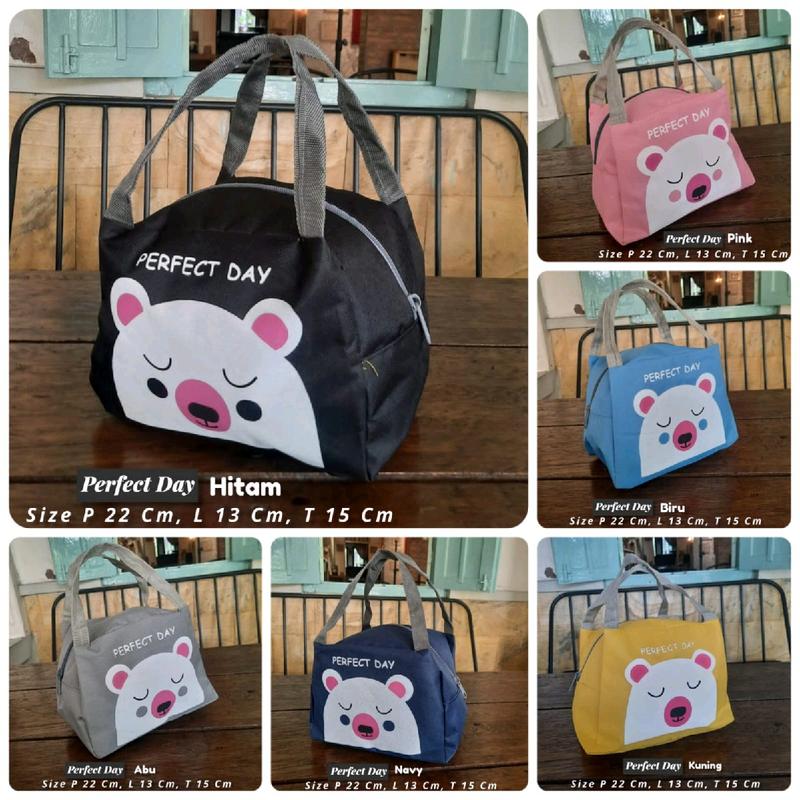 Tas Bekal Lokal an Sablon Karakter 4