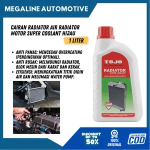 Cairan Radiator Air Radiator Motor Super Coolant 1 Liter