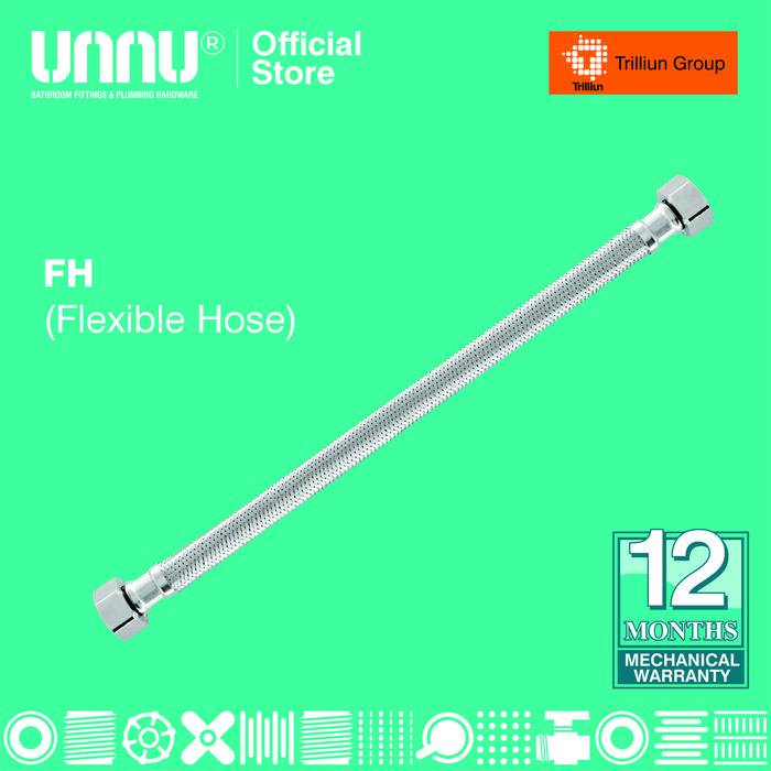 Gambar UNNU Flexible Hose - FH (30, 40, 50 cm) - 30 cm dari UNNU.official Kab. Gresik Tokopedia