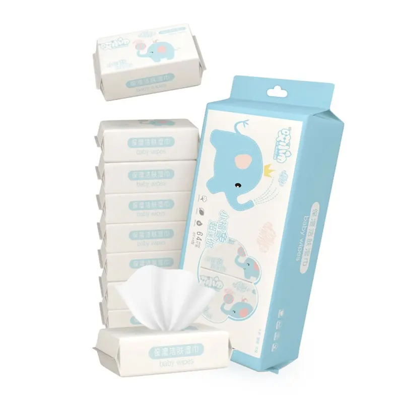 1 Bịch Khăn Ướt Mini Hoạ Tiết Dễ Thương ( Có 8 Gói Nhỏ Mỗi Bịch ) H256 3