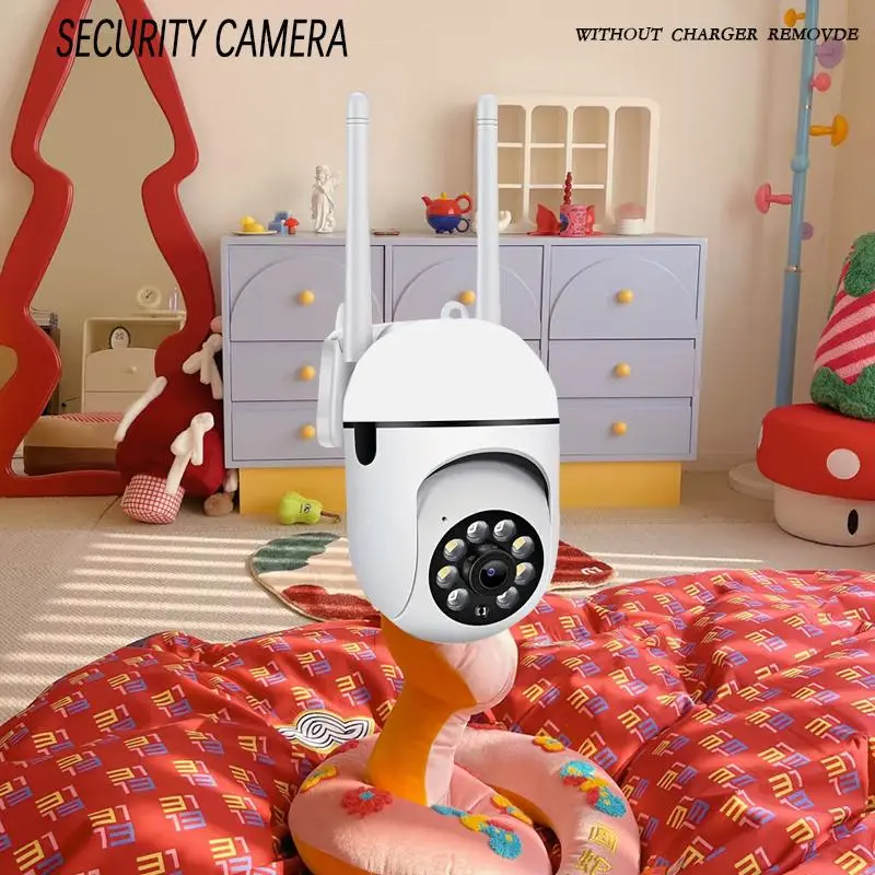 Smart Surveillance Camera, 355 Degree Intercom Home Security Camera, Mobile Application Control Camera, Suitable for Families with Pets