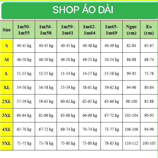 Áo Dài Nữ Lụa Nhật In 3D Cao Cấp Siêu Mềm Mịn - Mã Cờ Đỏ Sao Vàng - Size S/M/L/XL/2XL/3XL/4XL/5XL - Women 1