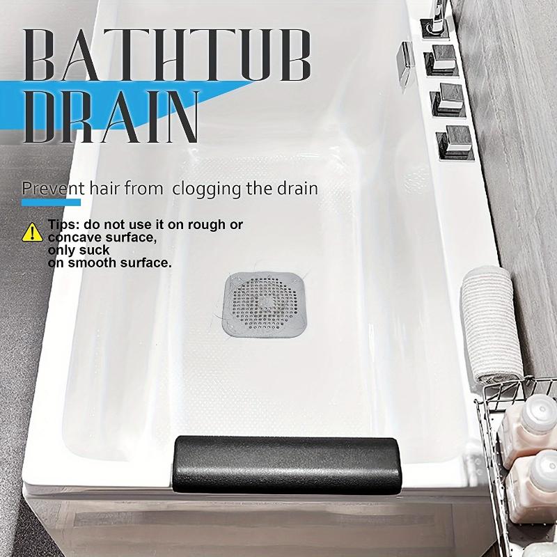 1/3/5pcs Hair Filter, Sink Filter, Bathtub Shower Floor Drain Plug, Silicone Kitchen Plug, Bathroom Accessories 4