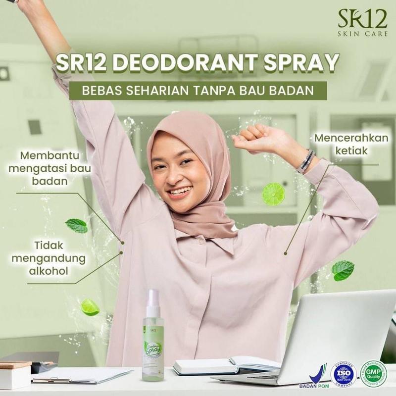 Deodorant spray SR12/Deodoran mama cipung/Deospray SR12, deodornt alami, deodorant viral, deospray, deospray ampuh, penghilang bau badan, deodorant tawas. Deodorant jeruk nipis, pencerah ketiak Tanpa Pengharum/deodorant nagita slavina, deodorant alami 1
