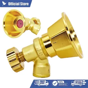 Nozzel Semprotan Vortex Dapat Diatur Semua Desain Tembaga Nozzle Sprayer Tekanan Tinggi Nozzel Untuk Pertanian