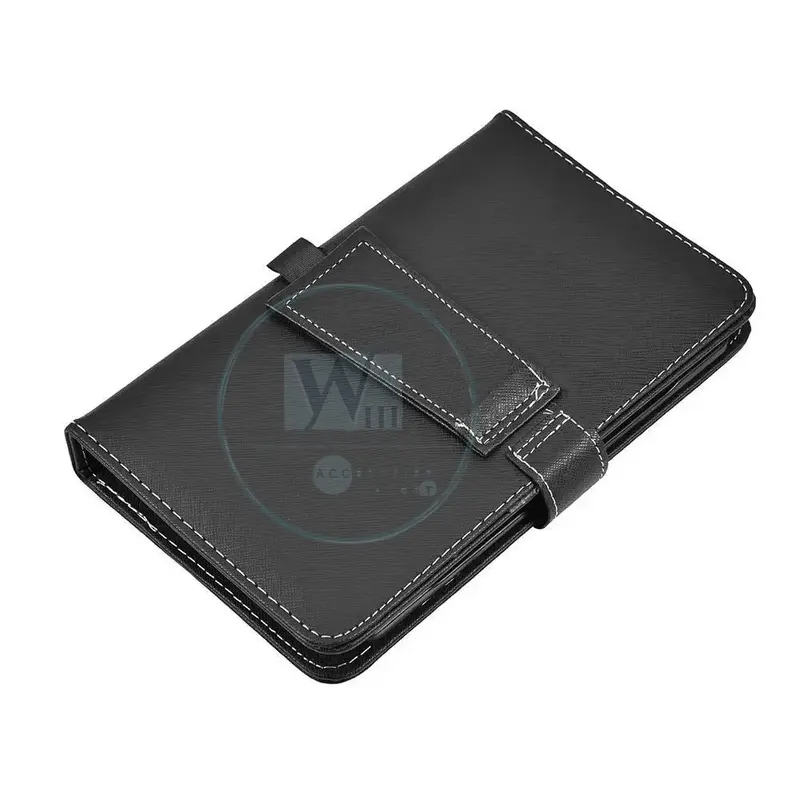 KEYBOARD BLUETOOTH UNIVERSAL COVER UNTUK HP GADGET ANDROID IOS Hitam Wireless 3