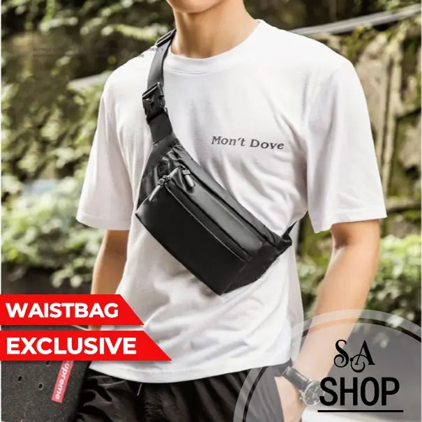 Tas Selempang Pria Westbag Slempang Wistbag Wish bag Washbag Waitsbag Wisbag Wasbag Wesbag Pria