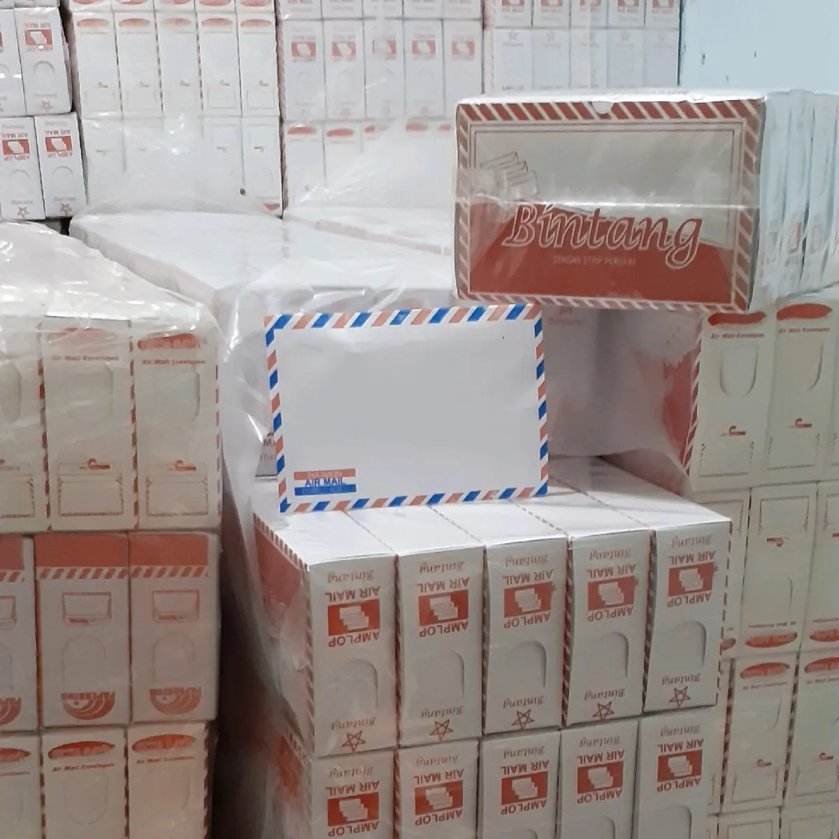 amplop kondangan murah 5 pack garis perekat/putih
