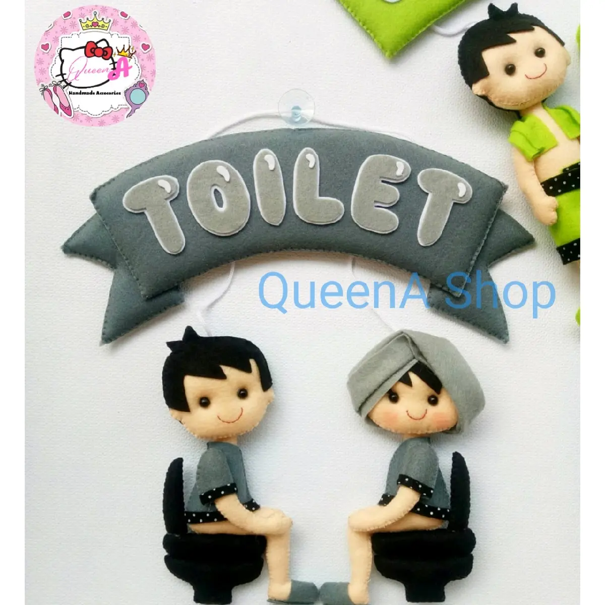 gantungan kamar mandi/ toilet