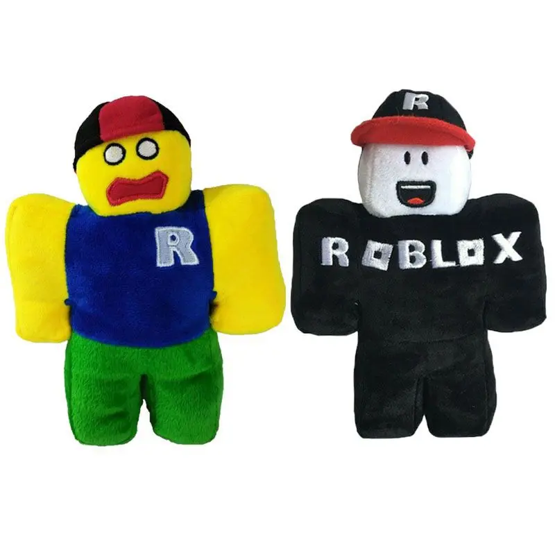Boneka Plush Roblox Klasik 30cm Dengan Topi Dapat Dilepas Untuk Hadiah Natal Anak Kado Mainan Dolls 1