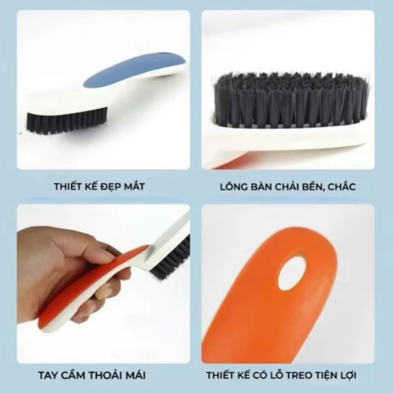 Bàn Chải Đa Năng Đánh Giày , Làm Sạch Quần Áo 7