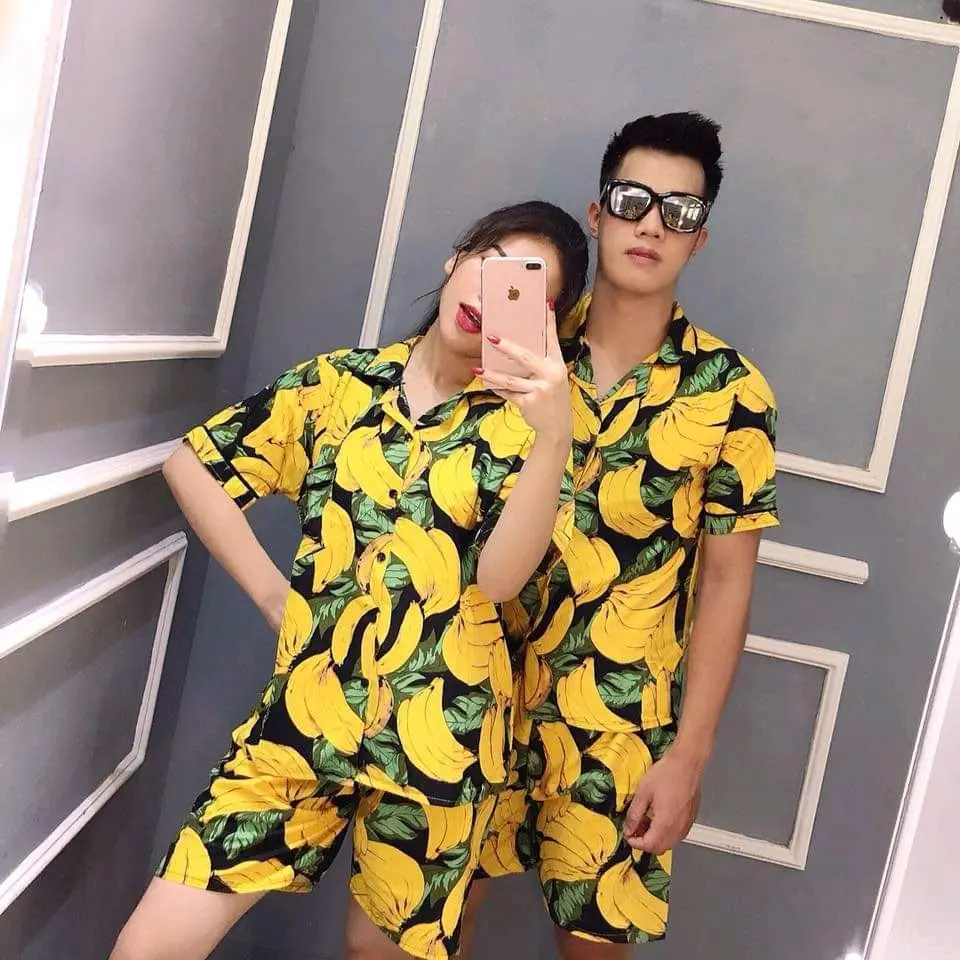 ĐỒ BỘ TRÁI CHUỐI DỄ THƯƠNG