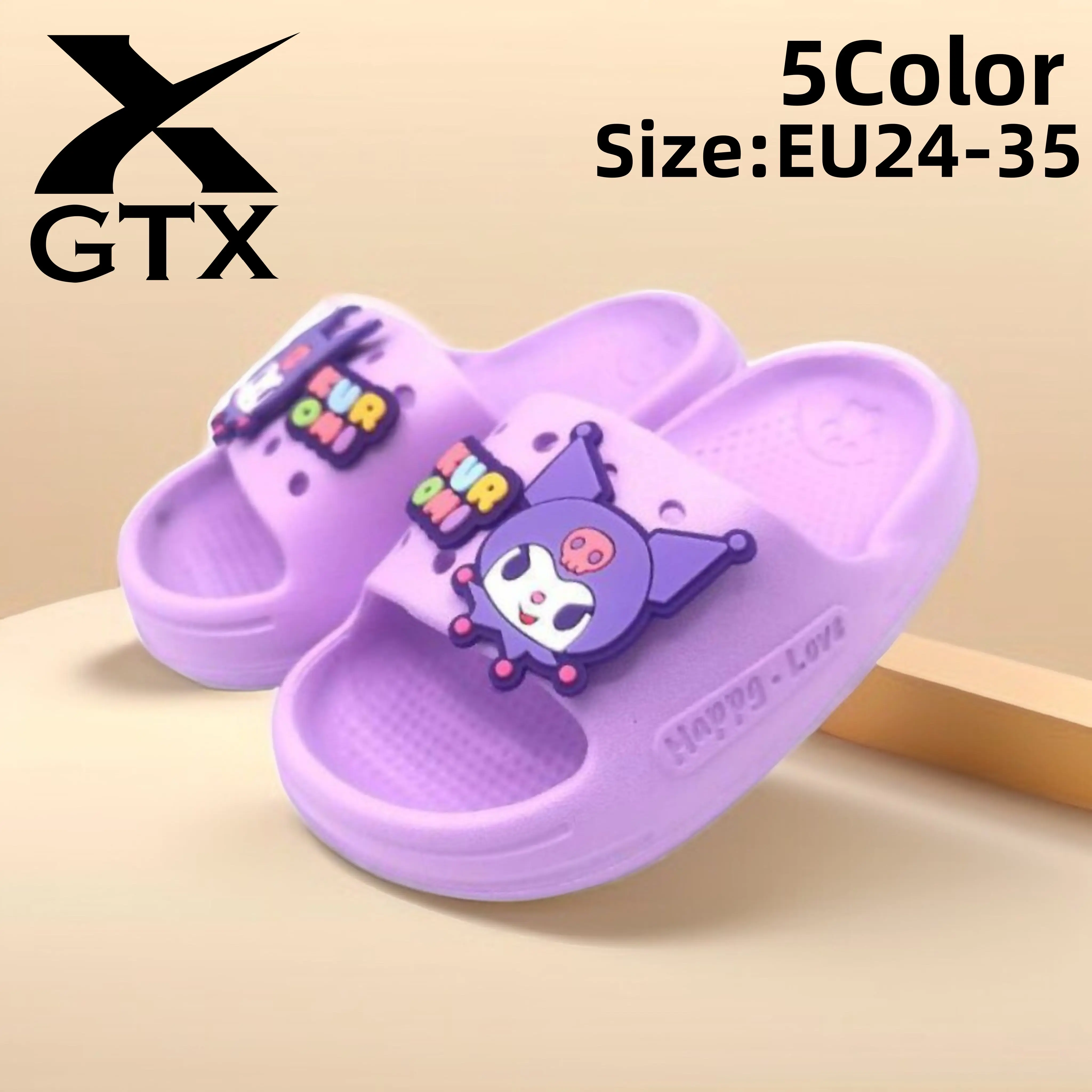 GTX KUMORI 24-35 Sandals For Kid Clog Design Anti-Slip Soft EVA Materials Outdoor Slipper Unisex