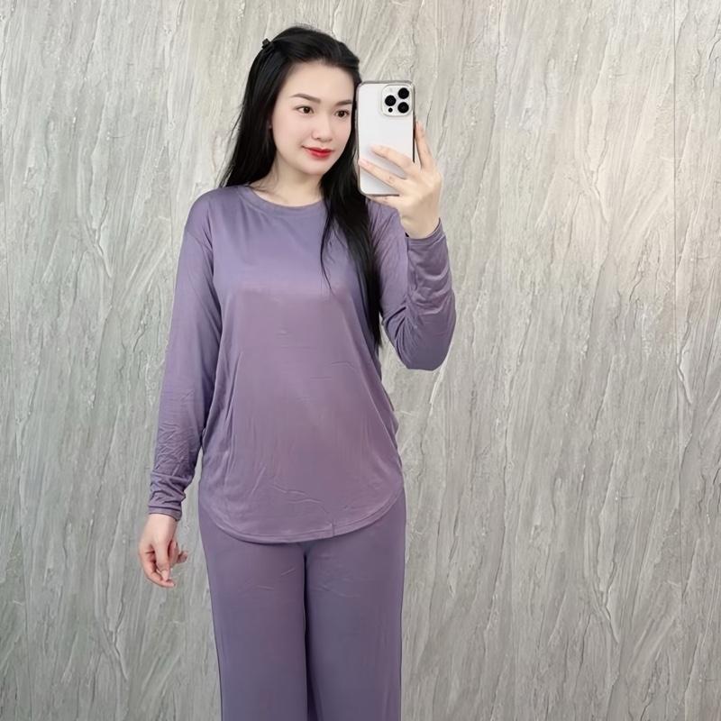 [BEST SELLER] SET THUN LẠNH ỐNG SUÔNG ÁO VẠT BẦU CÓ TÚI BIGSIZE (40-85KG)Top Bán Chạy Đồ Bộ Nữ