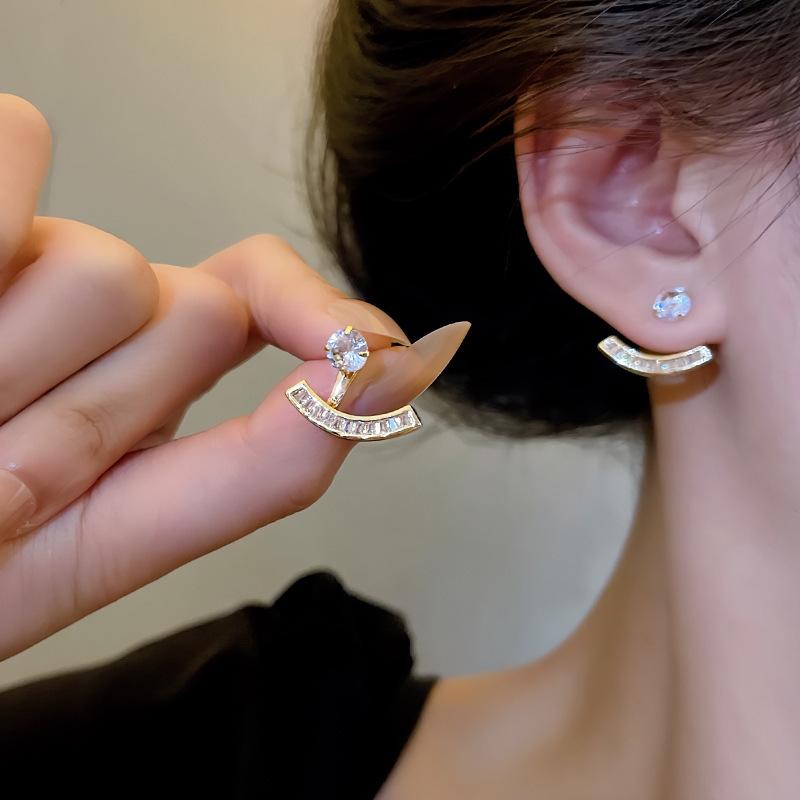 Product Introduction of Sterling Silver Needle Internet Celebrity Live Broadcast Hot-Sale Earrings Stall Supplies for Night Market All-Match Fashion Earrings Ear Rings Wholesale 23