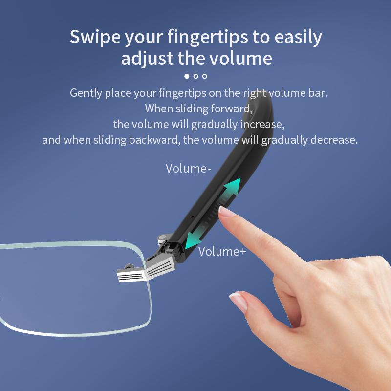 G06-T Smart Glasses Outdoor Sports Leisure Music Men and Women Fashion Glasses Anti-Blue Light - Image 4