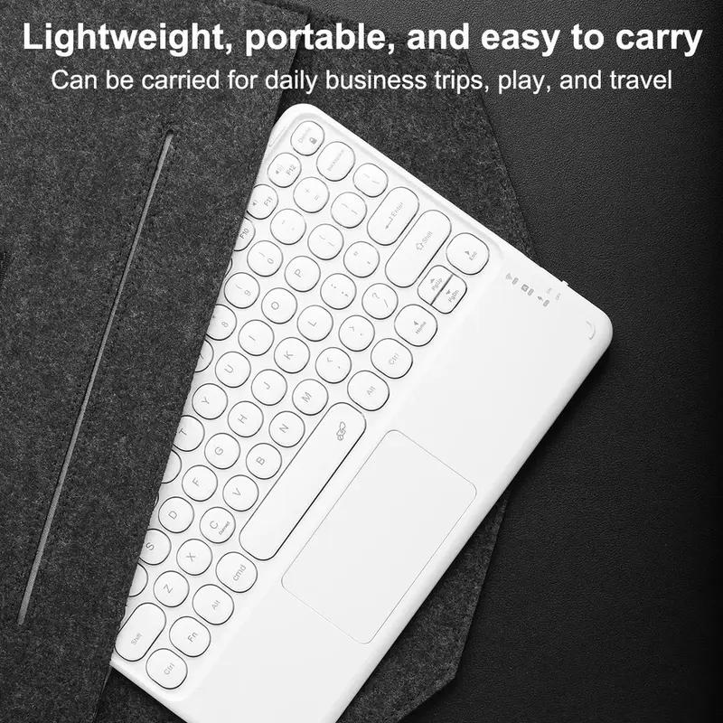 Bộ Bàn Phím Chuột Bluetooth Không Dây, Tương Thích Với Honor Pad X8a 2024 11 X8 Lite 9.7 X9 X8 Pro 11.5 9 Pro 12.1 8 12, MagicPad 2 12.3 13 2023 10Inch, Bao Gồm Bàn Phím Và Chuột, Funda 7
