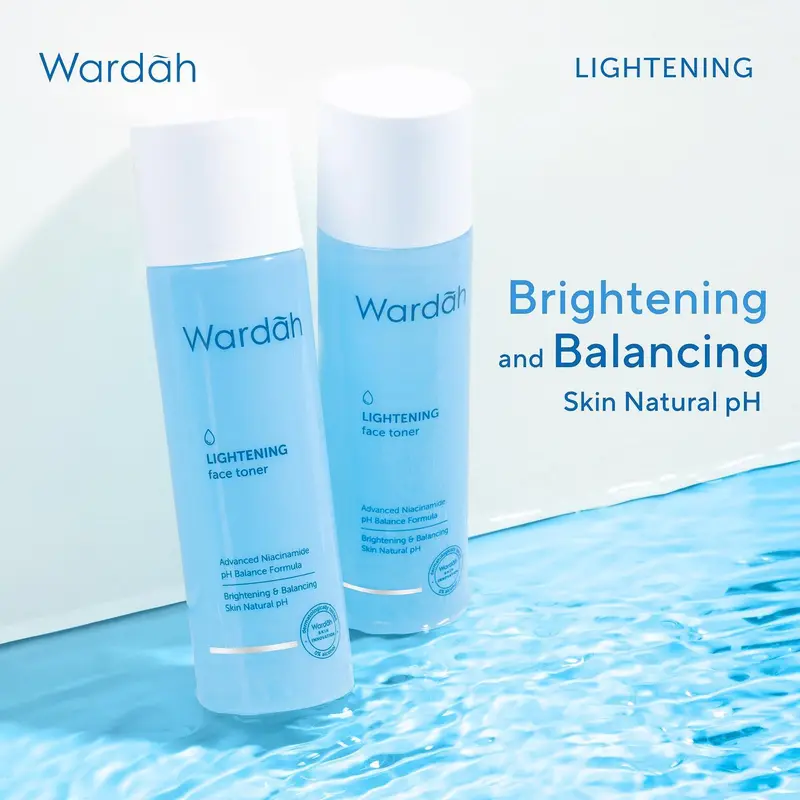 Wardah Lightening Toner with Advanced Niacinamide 125 ml - Facial Toner - Perawatan Muka Hitam 3