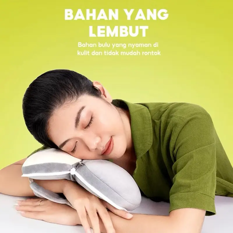 Bantal Travelling Penutup Mata 2in1 Eye Mask and Neck Pillow Package Penutup Mata traveling Lucu Multifungsi Sleep 2