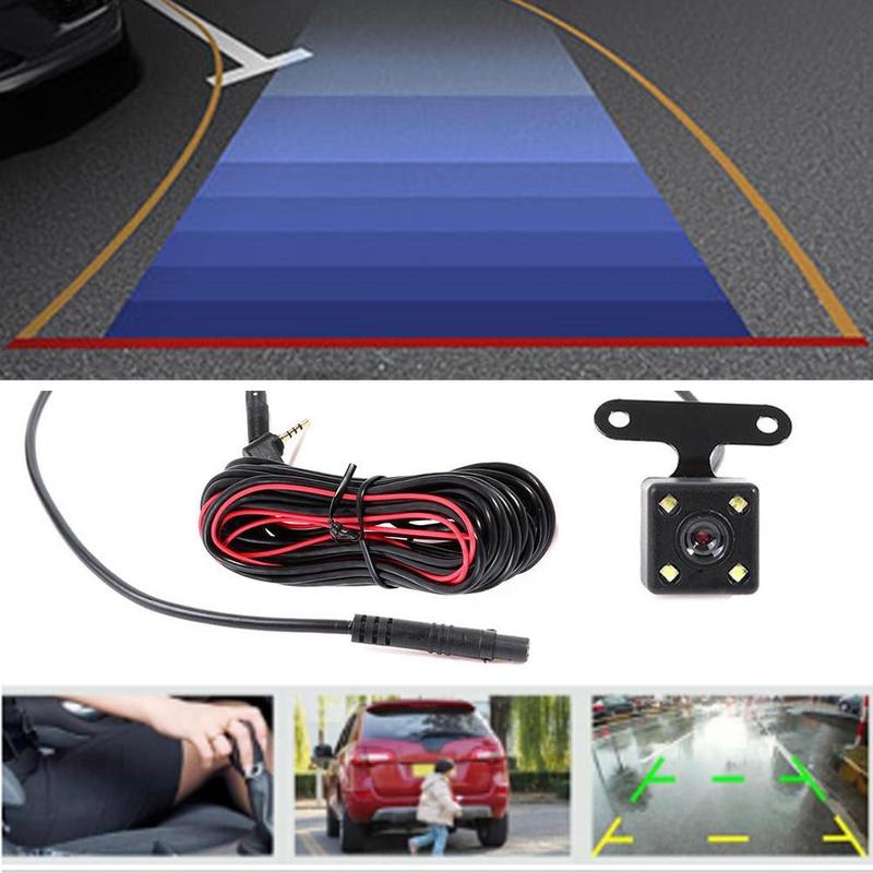 Product Introduction of 5 Pin HD Car Rear View Camera Reverse 4LED Night Vision Camera Angle Wide Video Degree Parking D8Y2 23