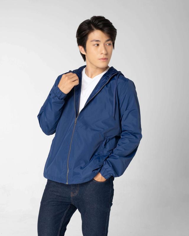 Áo Khoác Nam Dù Nón 2 Lớp Basic MOP 1066 Jean Menswear  Có Túi