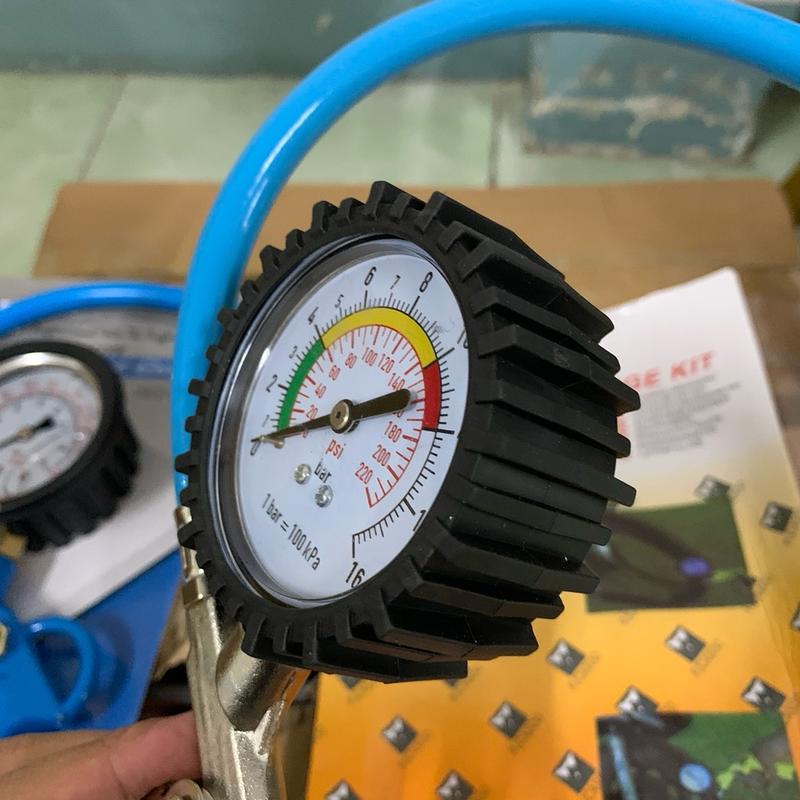 Bơm lốp,bơm hơi dùng hơi khí nén có dầu và không dầu,điện tử 16 bar TH 5