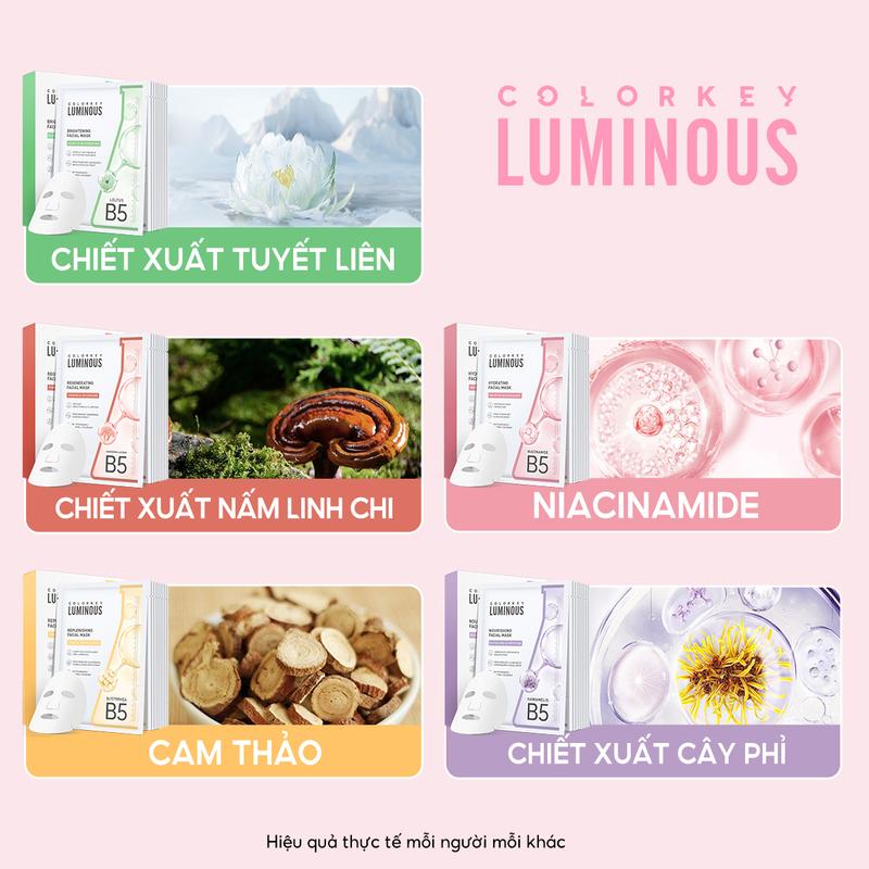 Product Introduction of COMBO 5 MÓN 1 Hộp Mặt Nạ Giấy B5+ 1 Mặt Nạ Bùn+ 1 Toner+ 1 Serum+ 1 Gel Dưỡng Ẩm Hỗ Trợ Dưỡng Ẩm Cho Da TẶNG 5 Miếng mặt nạ+ 1 Gương cầm tay  + 1 Serum mini 3ml+ 1 Gel mini 15ml+ 1 Toner mini 15ml+ 1 Mặt nạ bùn mini 10g+ 1 Túi lông ngẫu nhiên 9