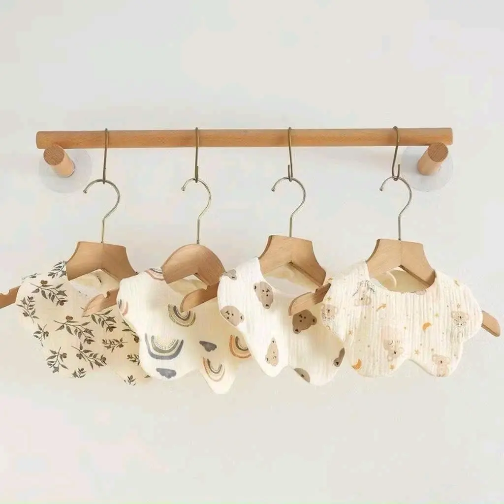 yếm xô muslin hình cánh hoa